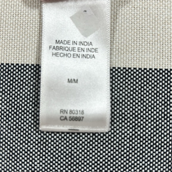 Lucky Brand Womens Boho Floral Cotton Tassel Blouse Medium Purple Burgundy - Picture 6 of 12